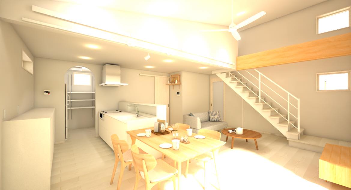 平屋で23坪のスペースをどのような空間にデザインしますか？