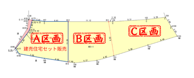 静岡市駿河区池田分譲地 A区画(建売) 3 A区画見取り図